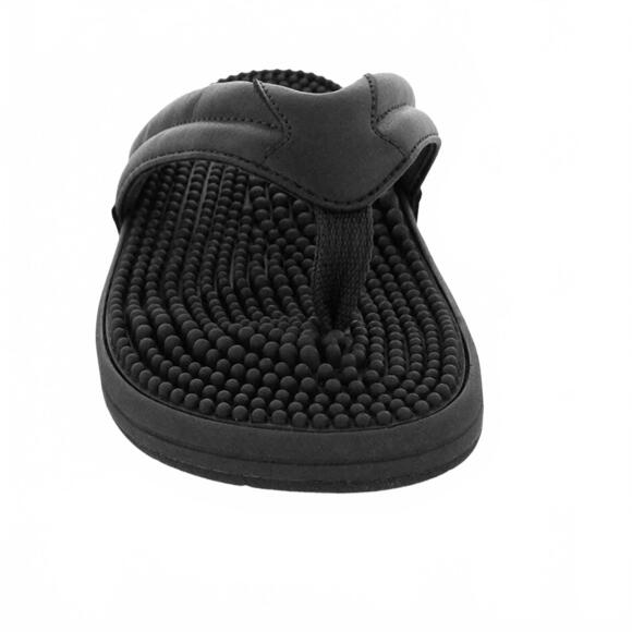 NEW KENKOH unisex spirit v sandal in black